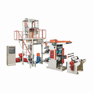 Plastic Film Blowing Machine with Flexo Printing Unit