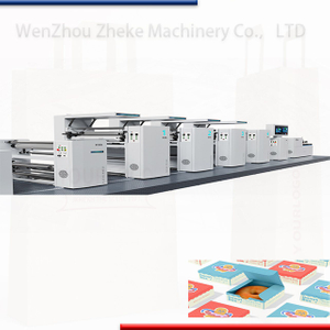 High Speed Paper Bag Package Flexographic Printing Machine