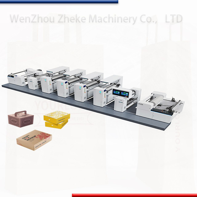 Wide Range Flexography Printing Machine for Carton Preprint