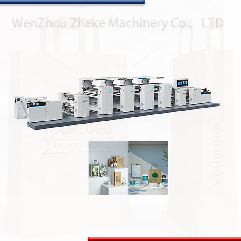 Servo Control Various Food Package Multi-Color Flexographic/Flexo Printing Machine