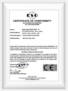  CE Certificate 