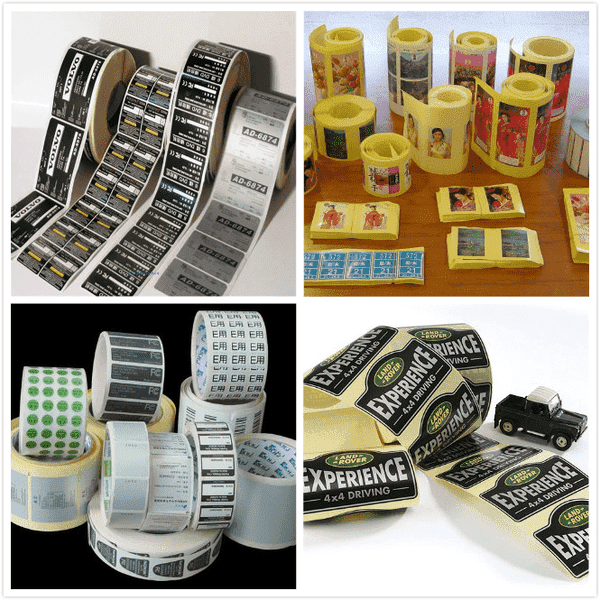 Self Adhesive Sticker Paper Label Flexo Printing Machine