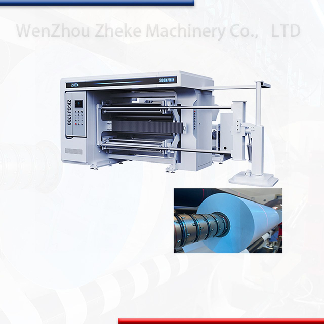 PLC Controlled Slitter Machine for Rolling Film