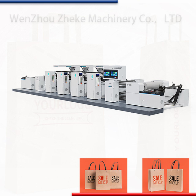 Horizontal Type Paper Cup Flexo Printing Machine